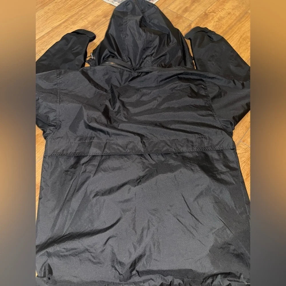 Cheneral Seattle Embroidered -black Zip Up Jacket |medium -Removable Hood USA